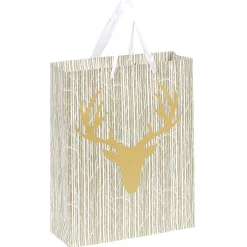 Sac cadeau Noël Nature L32X26 cm-Gifi Online