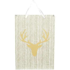 Sac cadeau Noël Nature L46X33 cm-Gifi