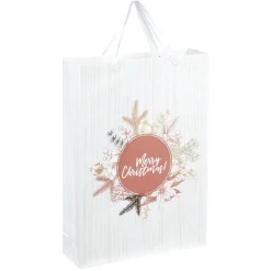 Sac cadeau Noël Nature L46X33 cm-Gifi