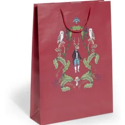 Sac cadeau Noël rouge ou vert - Taille L-Gifi Online