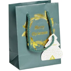 Sac cadeau Noël rouge ou vert -Taille S-Gifi