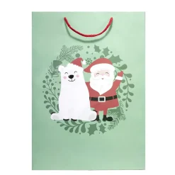 Sac cadeau Noël 33xH46cm - 2 modèles-Gifi Hot