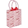 Sac cadeau Saint Valentin motif piment inscription Hot rose et rouge-Gifi Hot