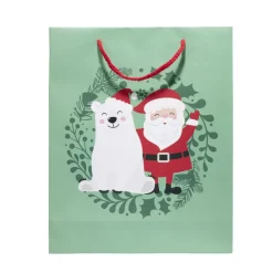 Sac cadeau traditionnel 26xH32cm - 2 modèles-Gifi Clearance