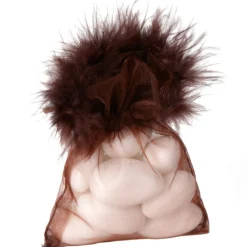 Sac chocolat à dragées x6-Gifi Outlet