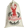 Sac de Père Noël en tissu-Gifi