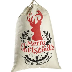 Sac de Père Noël en tissu-Gifi