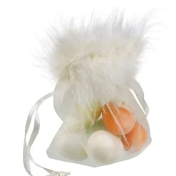 Sac ivoire à dragées x6-Gifi Discount