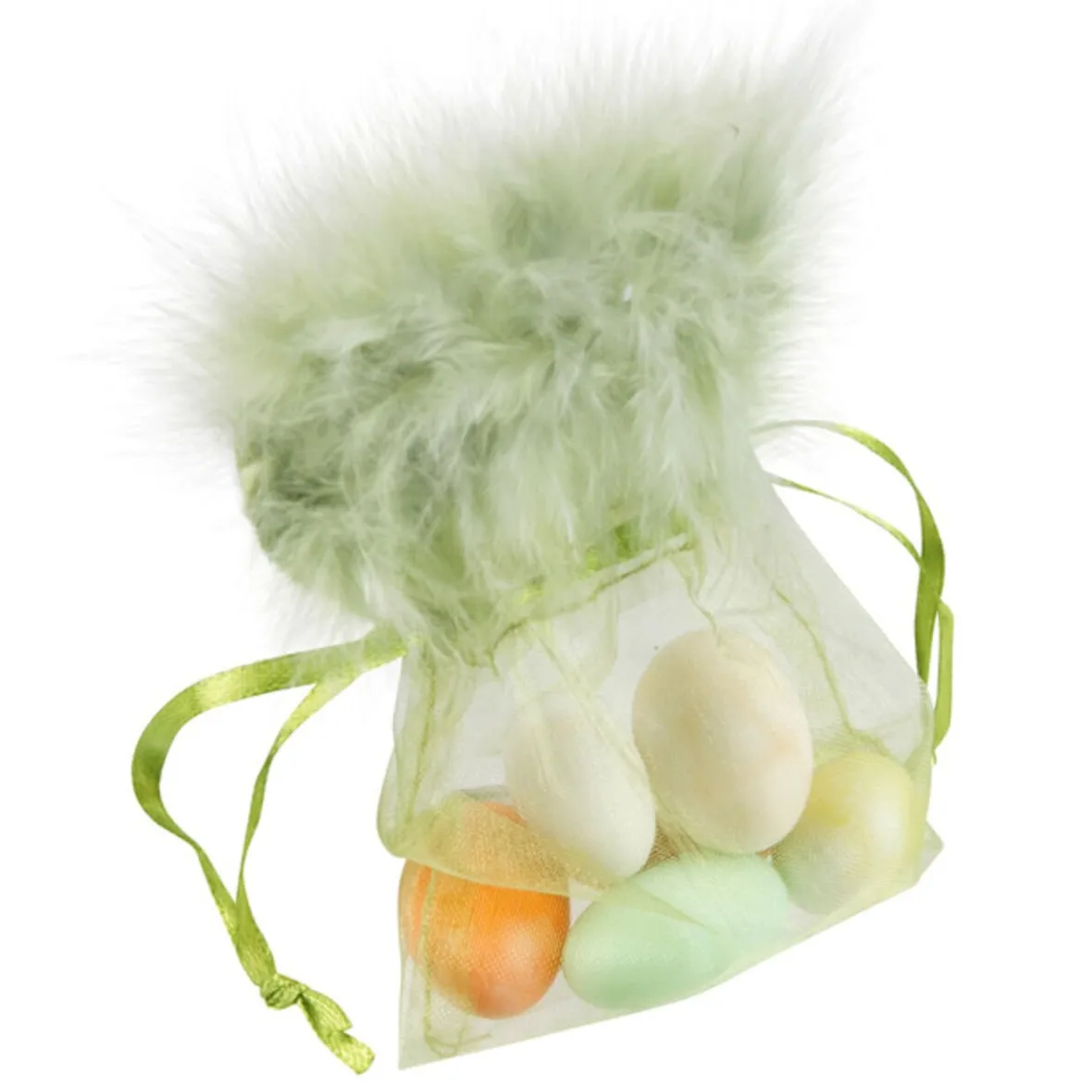 Sac vert à dragées x6-Gifi Best