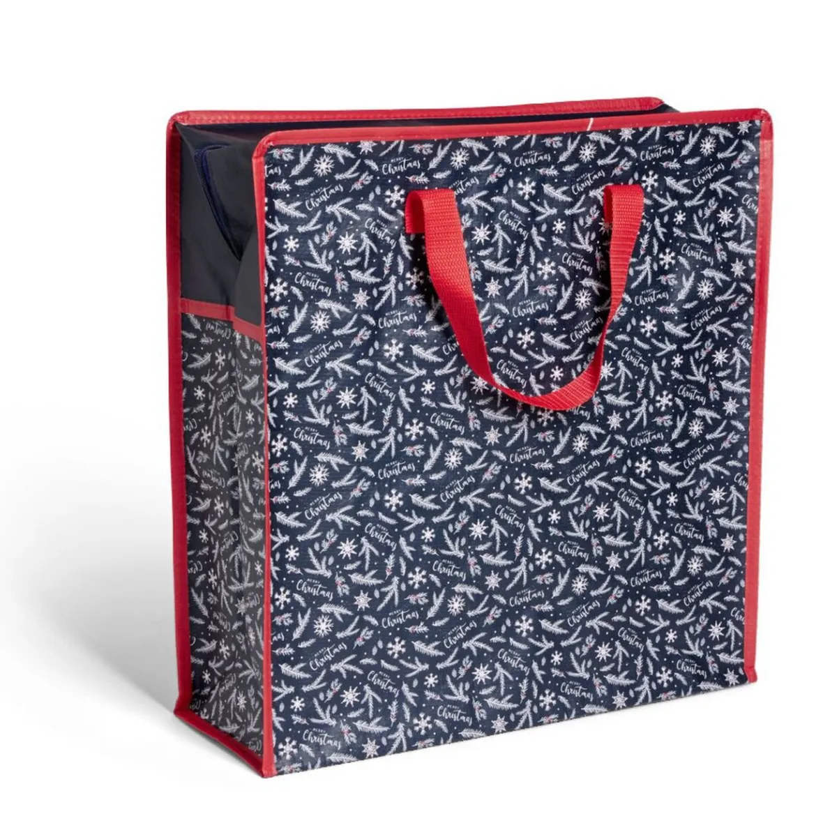 Sac zip décor Noël avec poignées H40x42cm - 3 modèles-Gifi New