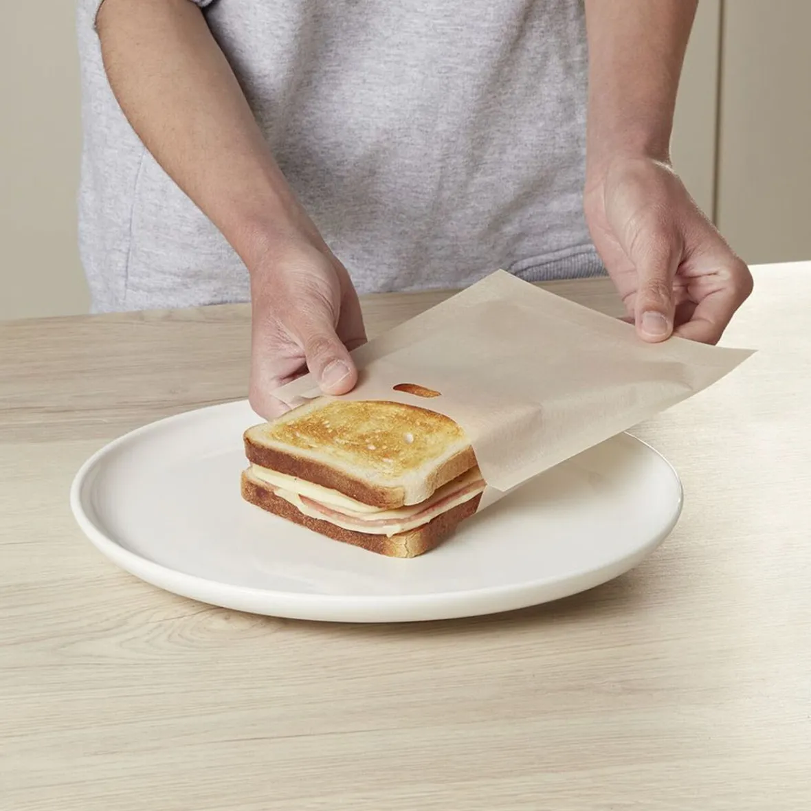 Sachet à toaster anti-adhésif x5-Gifi Best