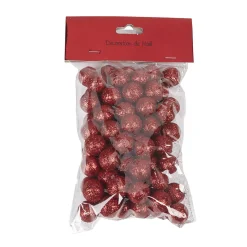 Sachet de minis boules rouges Noël-Gifi Sale