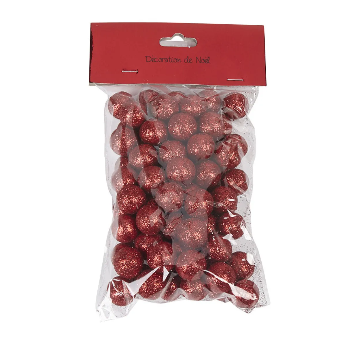 Sachet de minis boules rouges Noël-Gifi Sale