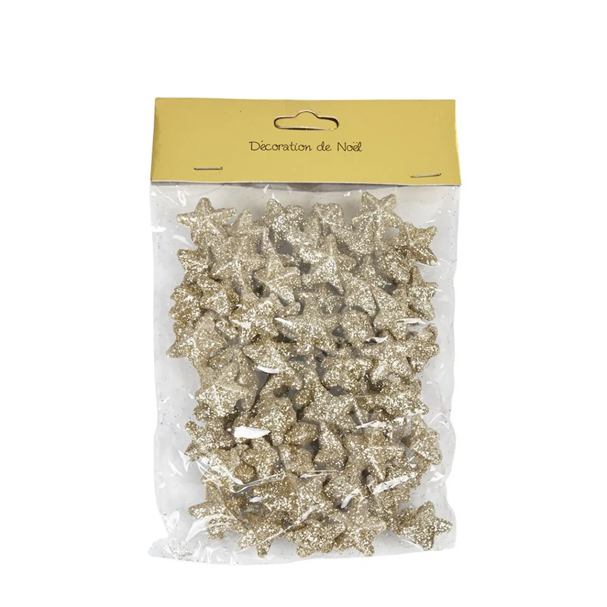 Sachet de minis étoiles dorées Noël-Gifi New