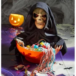 Saladier avec squelette Halloween-Gifi Outlet
