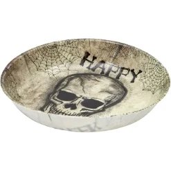 Saladier Happy Halloween tête de mort et toiles d'araignées-Gifi Sale