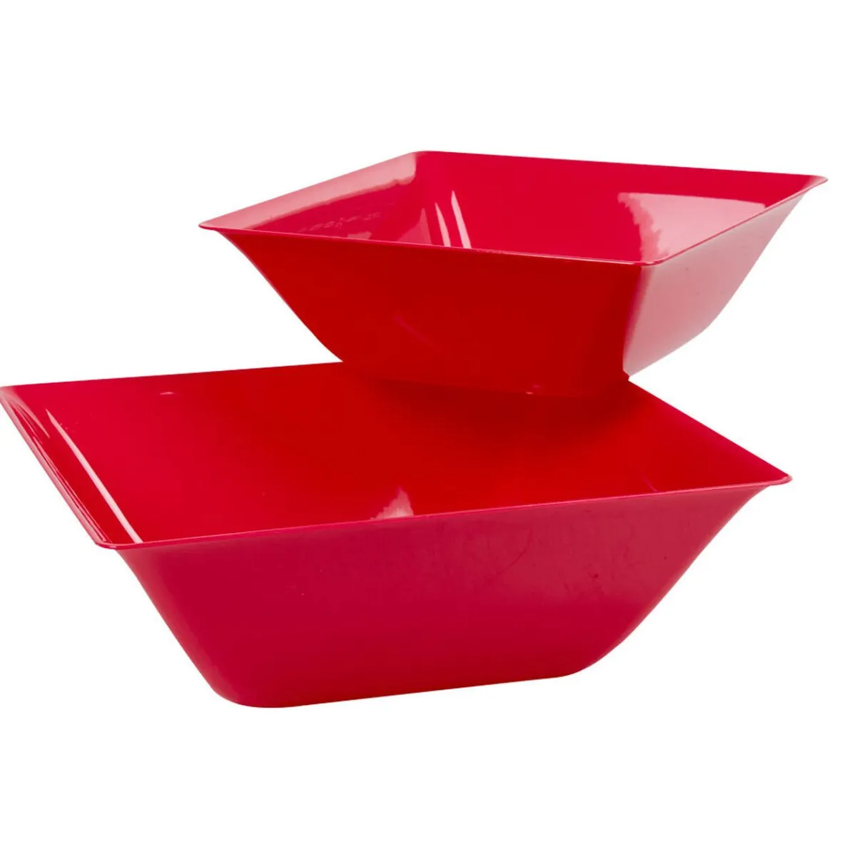 Saladier plastique fuchsia x2-Gifi Clearance