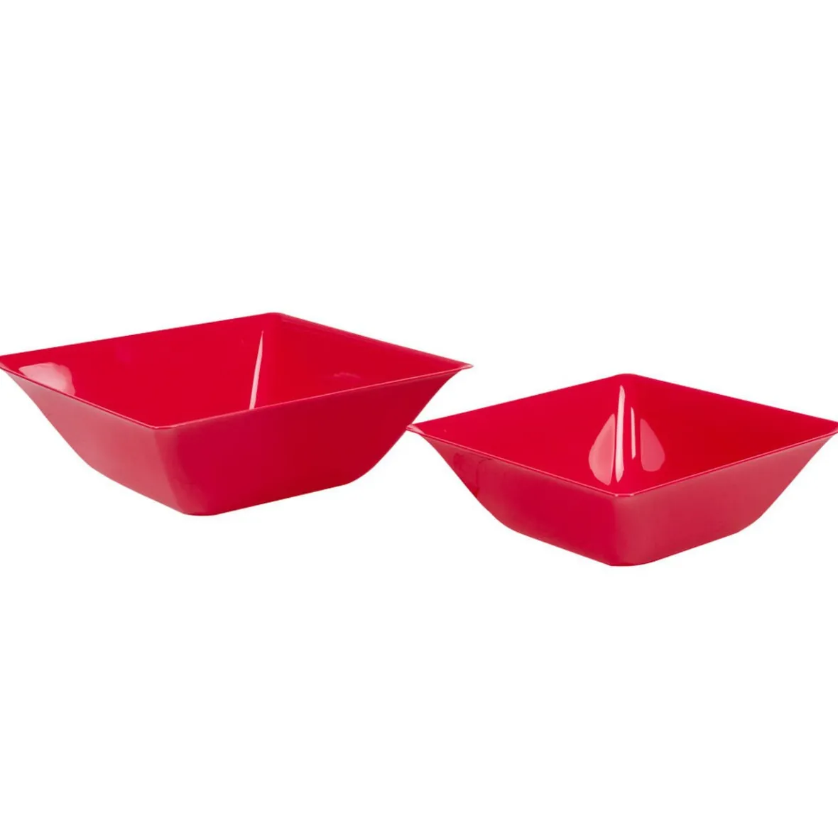 Saladier plastique fuchsia x2-Gifi Clearance