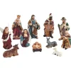 Santon 11 figurines multicolores-Gifi Clearance