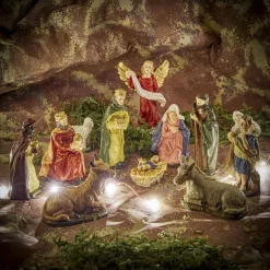 Santon 11 figurines multicolores-Gifi Hot