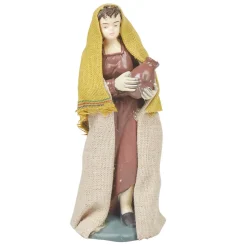 Santon crèche de Noël potière du village-Gifi Clearance