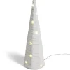Sapin à poser lumineux 15LED à piles H40cm-Gifi Best