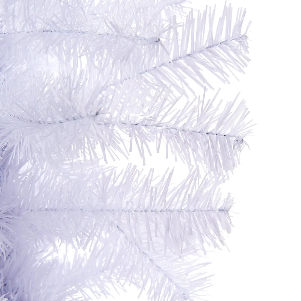 Sapin artificiel blanc 184 branches Ø68xH120cm-Gifi