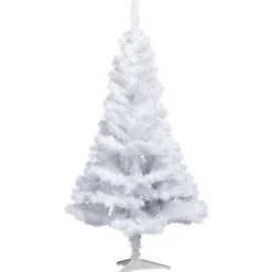 Sapin artificiel blanc 302 branches Ø80xH150cm-Gifi Best