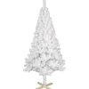 Sapin artificiel blanc 400 branches pied bois H.180 cm-Gifi Sale