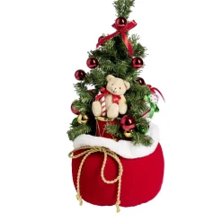 Sapin artificiel dans hotte à poser H50cm-Gifi Online