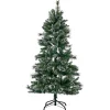 Sapin artificiel floqué 98 branches H 90 cm-Gifi Sale