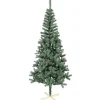 Sapin artificiel vert 615 branches pied bois Ø110xH210cm-Gifi Hot