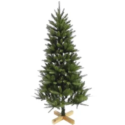 Sapin artificiel vert pied bois H.150 cm-Gifi Sale