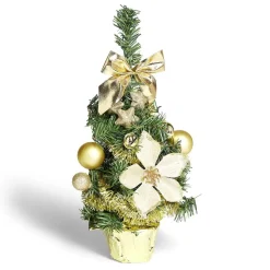 Sapin décor doré H36cm-Gifi New
