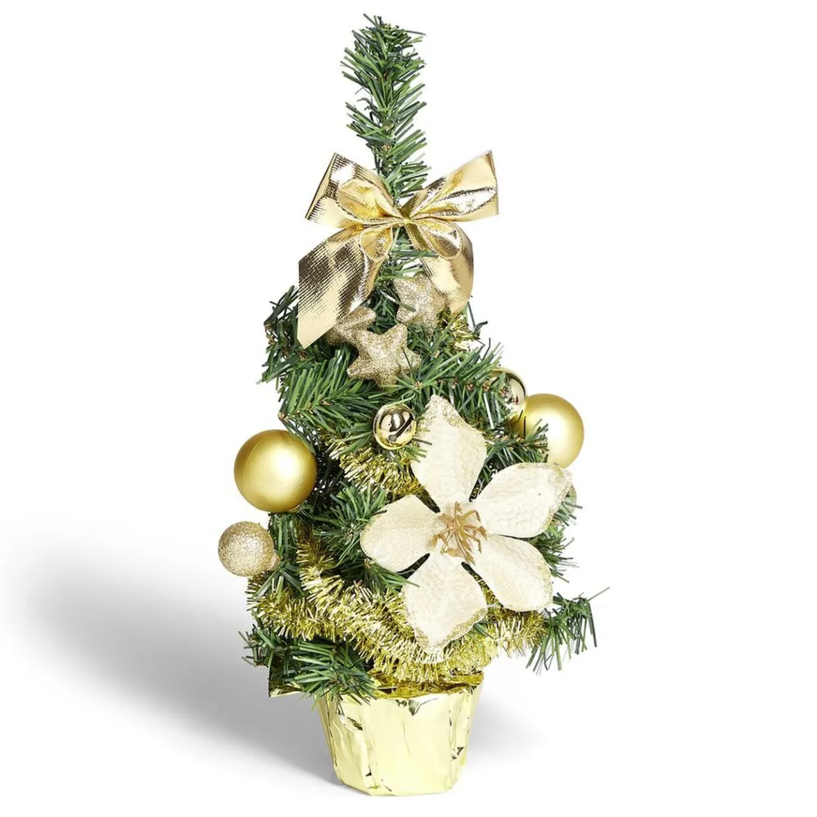 Sapin décor doré H36cm-Gifi New
