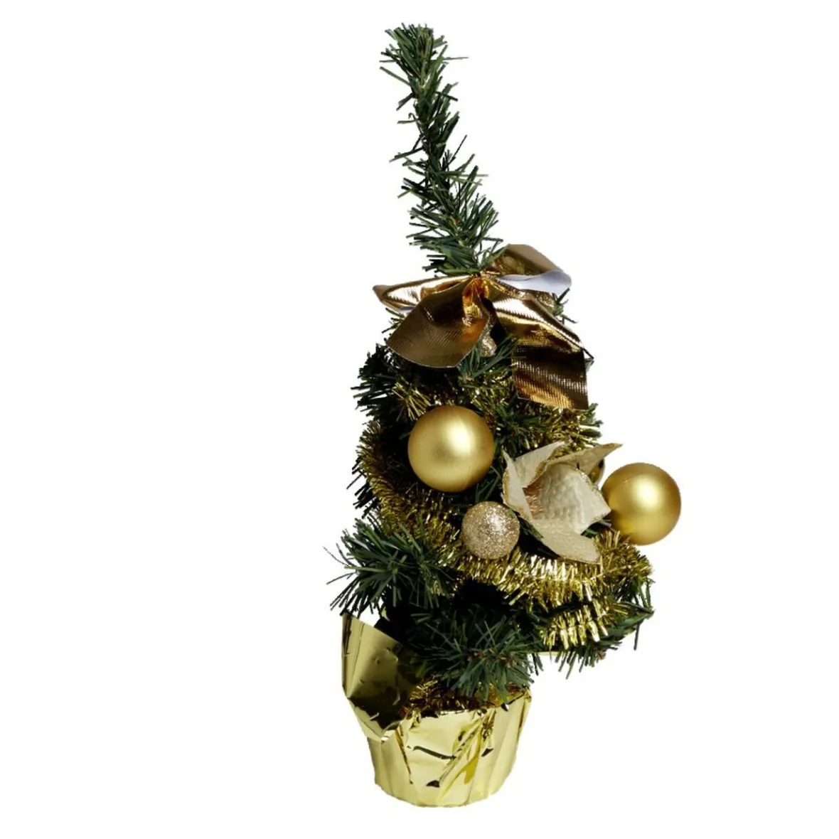 Sapin décor doré H36cm-Gifi New