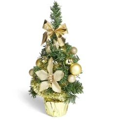 Sapin décor doré H36cm-Gifi New