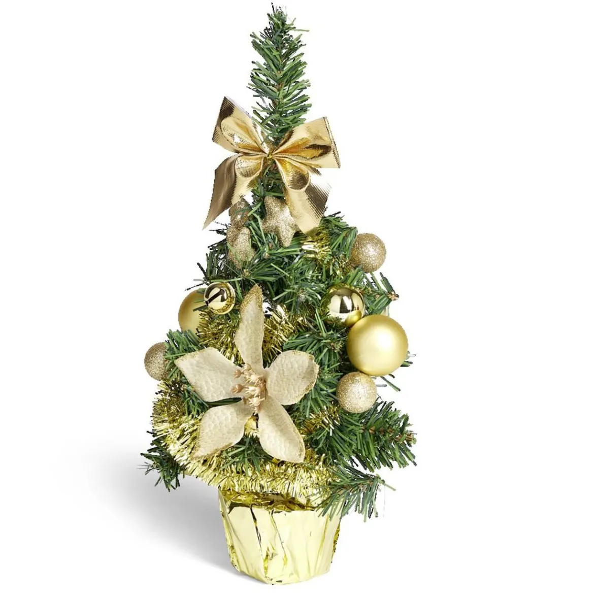 Sapin décor doré H36cm-Gifi New