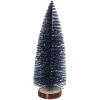 Sapin décoratif à poser argenté ou bleu Ø9xH24cm-Gifi Discount
