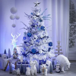 Sapin de Noël à poser en bois-Gifi Discount