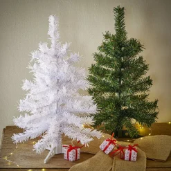 Sapin de Noël artificiel vert Ø27xH50cm-Gifi Online
