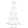 Sapin de Noël lumineux blanc 1,5 m-Gifi Clearance