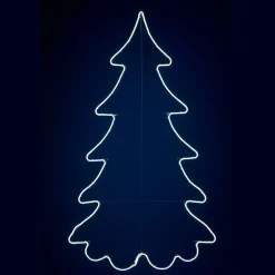 Sapin de Noël lumineux blanc 840 LED-Gifi Sale
