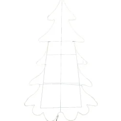 Sapin de Noël lumineux blanc 840 LED-Gifi Sale