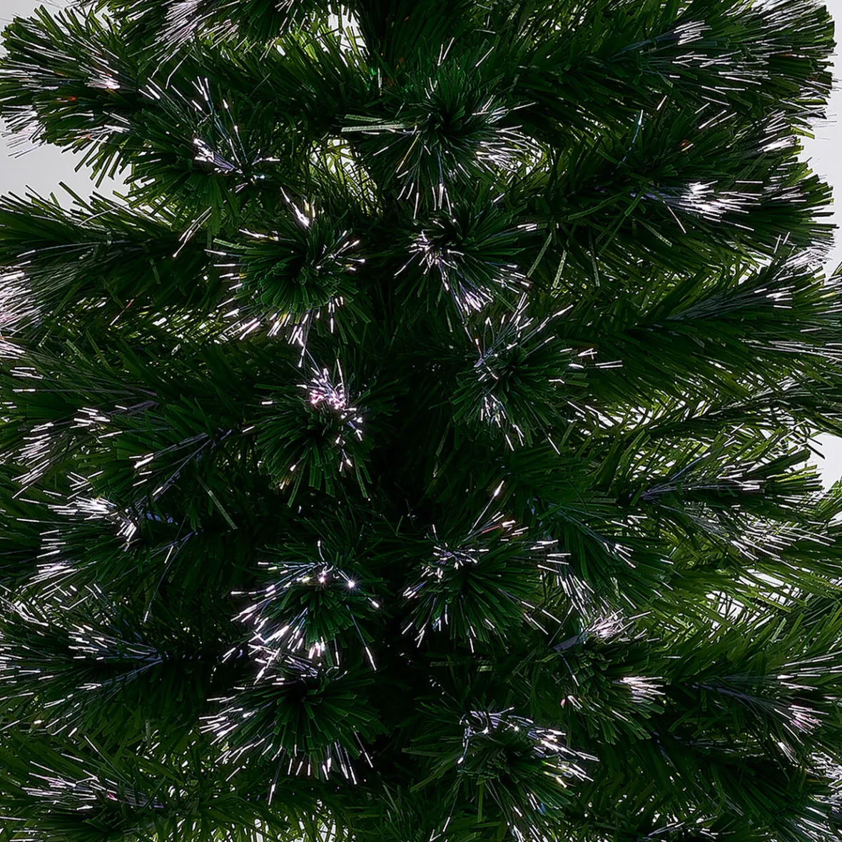 Sapin de Noël vert fibre optique h 120 cm-Gifi Best