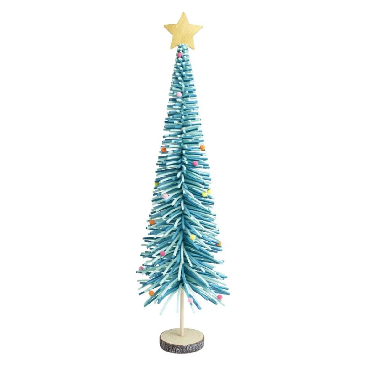 Sapin en feutrine et bois à poser H90cm - 4 modèles-Gifi Sale