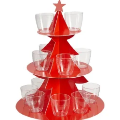 Sapin et 12 verrines-Gifi