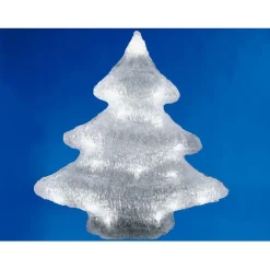 Sapin lumineux blanc fixe-Gifi Best