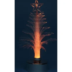 Sapin lumineux fibre optique multicolore-Gifi Online