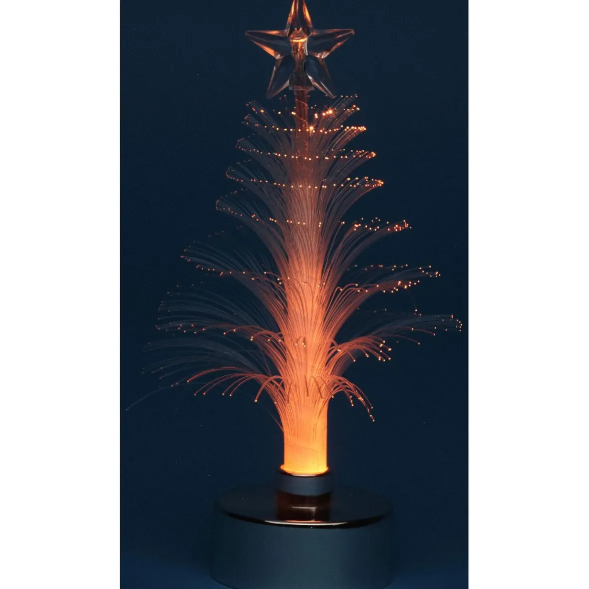 Sapin lumineux fibre optique multicolore-Gifi Online
